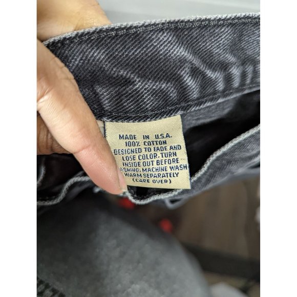 Vintage CK Calvin Klein High Waist Straight Jeans Women's Size 14 - Picture 6 of 6